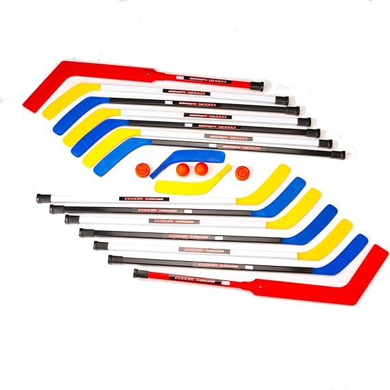 Cosom Junior Hockey Sticks for Floor Hockey and Street Hockey for Kids