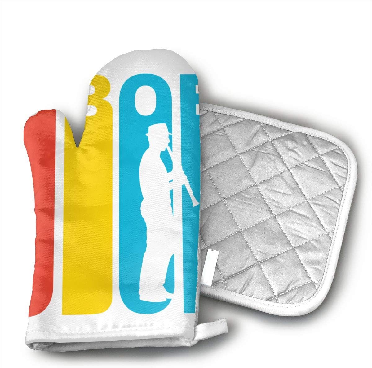 Best Double Oven Mitts Retro