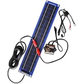 PulseTech SolarPulse SP-7 Slim Solar Battery Charger Maintainer, 7-Watt | Charges, Desulfates and Conditions all Lead-Acid, VRLA, AGM, Gel &amp; Flooded Batteries