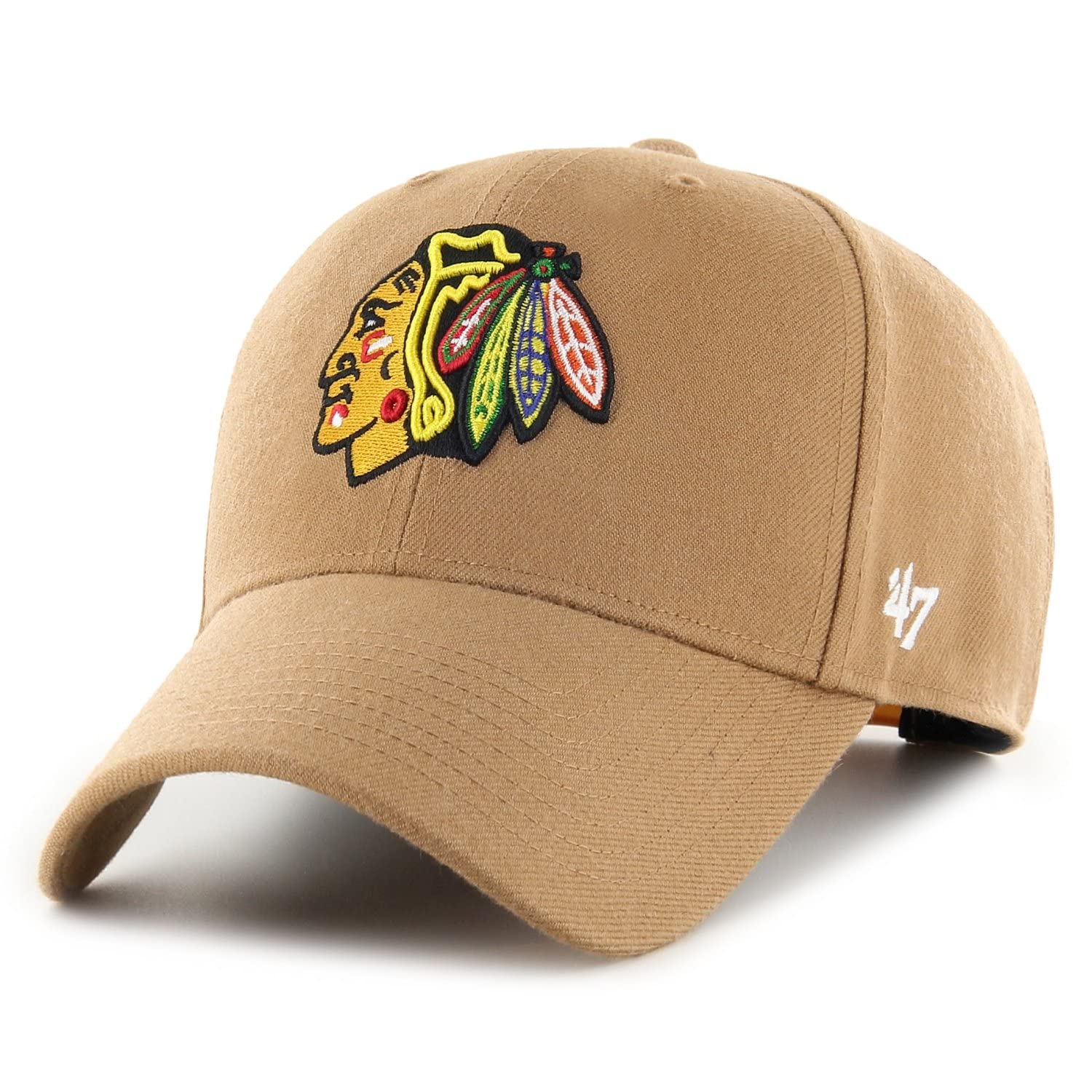 47 Brand Snapback Cap - NHL Chicago Blackhawks Camel Beige