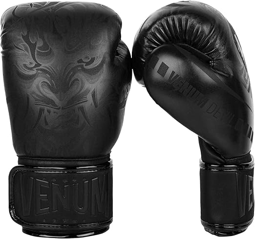 venum devil boxing gloves