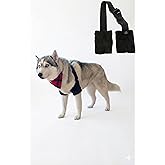 Miller Eclipse Large and XL Dog Reinforced Elbow Pads Elastic Adjustable Hygroma Relief Pressure Sore Cushions Flexible Straps Soft Stretchy Material