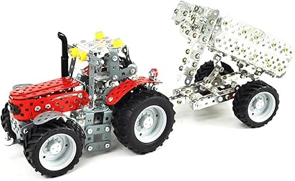 massey ferguson toy tractor and trailer