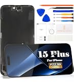 Écran LCD De Remplacement Pour IPhone 15 Plus - Noir, 6,7 Pouces, Tactile 3D, Kit De Réparation Inclus