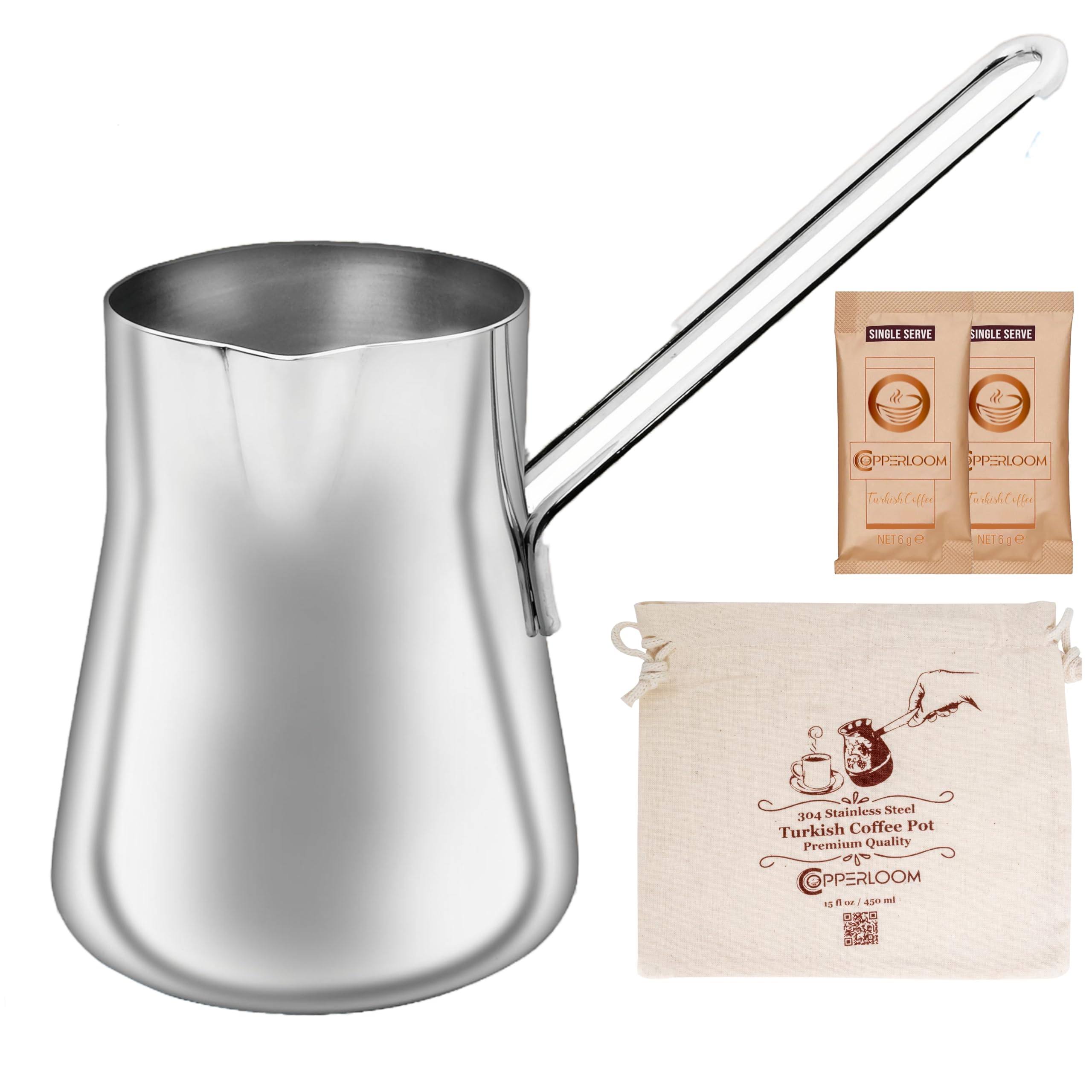 Stainless Steel Moka Pot Amazon Uk Turkish Coffee Cup IMEEA