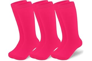 SARFEL Toddler Soccer Socks Kids Soccer Socks Youth Soccer Socks Kids Baseball Socks Girls Softball Socks Boys Football Socks