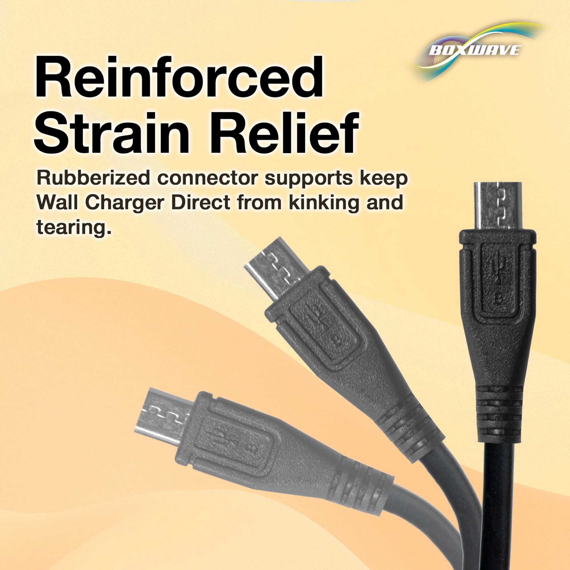 BoxWave Charger Compatible with Freestyle Libre Reader - Wall Charger Direct (15W), Rapid Charge Your Device with Built-in 3ft Cable