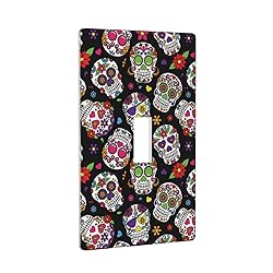 Dead Sugar Skull Single Toggle Light Switch Cover