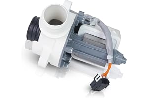 AZ4U Upgraded WH23X28418 WH23X24178, WH23X27574 Drain Pump Assembly b40-3a01 Washer Drain Pump & Motor Fit for General Electric, Hotpoint Washer Replaces B40-3A01, WH23X24175, 290d1201g003, PS12723115