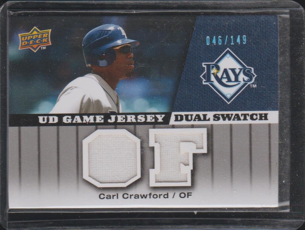 carl crawford rays jersey
