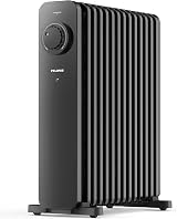 Pelonis Phoenix 13M Oil Filled Radiator 2500W Thermostat 13 Fins Black