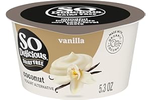 So Delicious Dairy Free Coconut Milk Yogurt Alternative, Vanilla, Vegan, Non-GMO Project Verified, 5.3 oz.