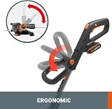 WORX WG163E.9 20V Cordless Grass Trimmer 30cm Tool Only No Battery view 4