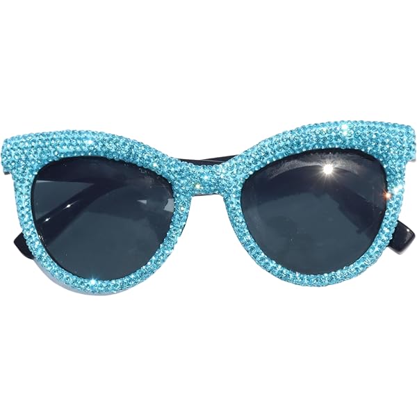 Amazon.com: SA106 Womens Engraving Star Bling Horned Rim  display picture 1