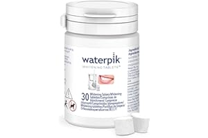Waterpik Whitening Water Flosser Refill Tablets (30 Count) - Only for the Waterpik Whitening Flosser, Packaging May Vary
