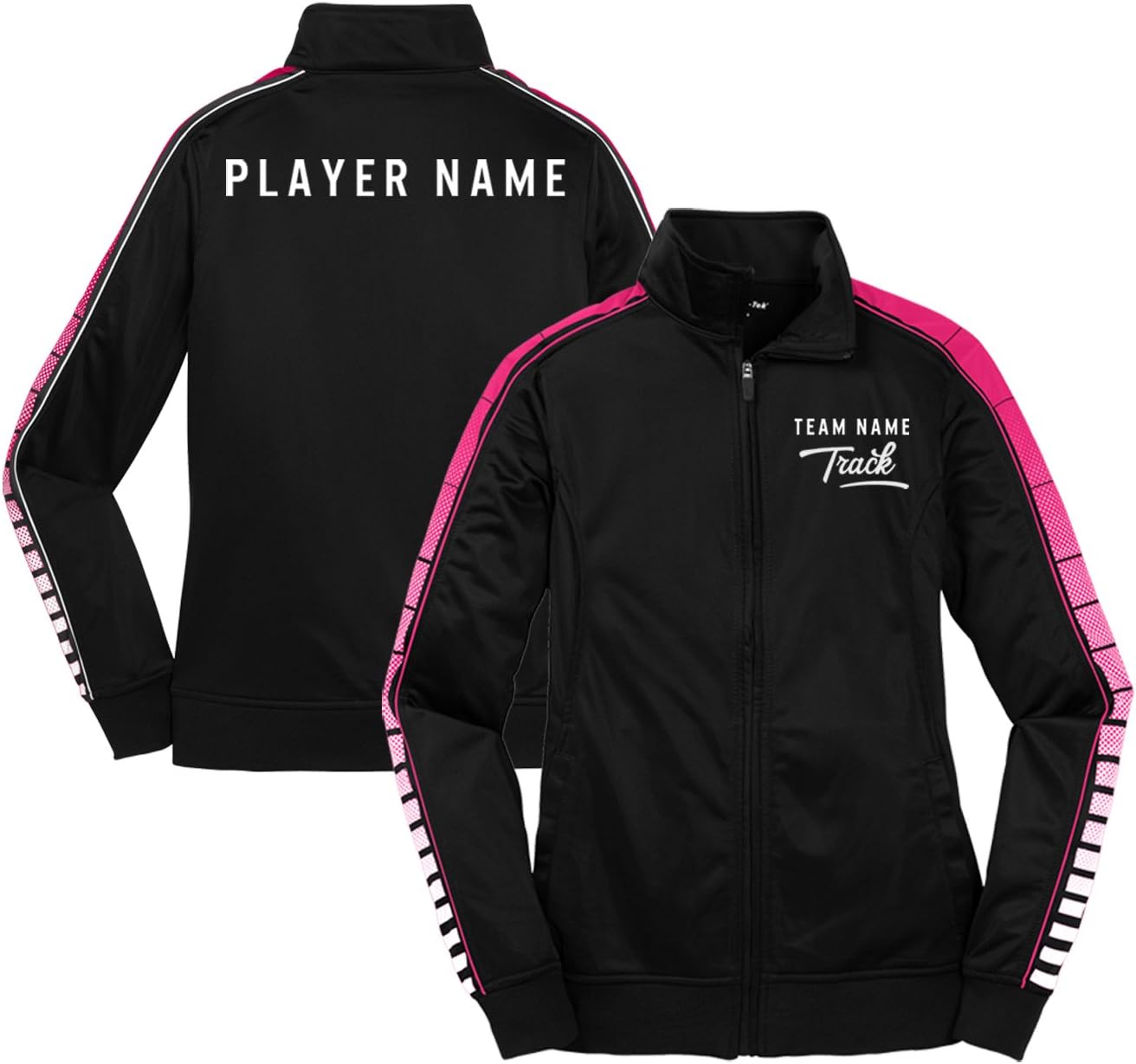 KAMAL OHAVA Custom Women's Athletic Team Tricot Warm Up Jacket
