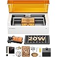 xTool S1 20W Laser Cutter and Laser Engraver for Tumblers, 23.93" x 15.16" Bed Size, 600mm/s Speed, Laser Engraving Machine, Laser Engraver for Wood and Metal, Acrylic, Big Project - Rotary Bundle