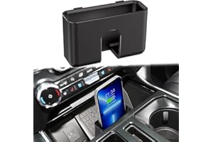 EVPLNT Center Console Phone Holder Compatible with 2021-2025 2026 Ford F150 Accessories Interior Phone Mount Within Reach ABS