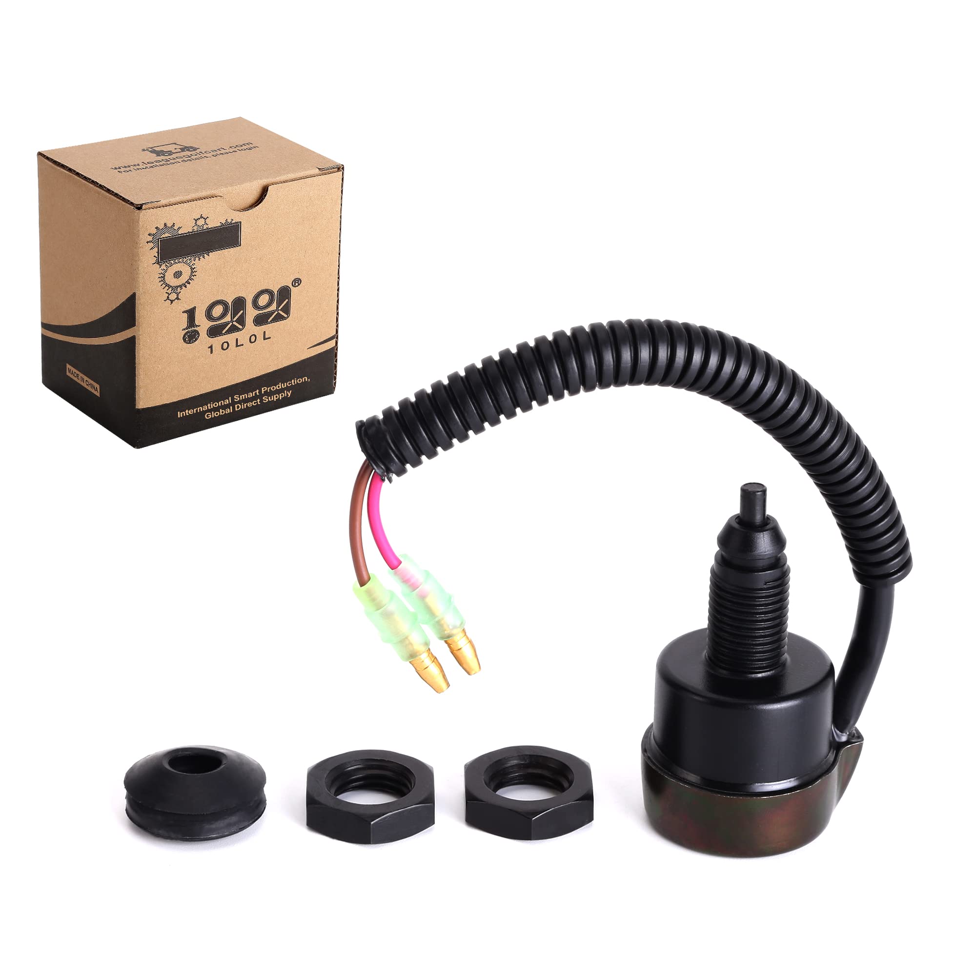 10L0L Golf Cart Stop Switch Assembly for Yamaha G&E(1985-1994) G2-G9 Golf Cart Accessories Golf Cart Stop/Go Switch Part Number J41-82550-02 G2-G
