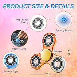 Fidget Spinner 2 Pack for Adults, Sensory Fidget