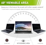 SOPPY 14 Inch Privacy Screen Filter 16:10 Anti-Glare Blue Light UV view 3