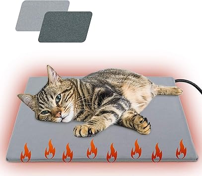 Amazon Twone 最新版 ペット用 ヒーター ペット用ホットカーペット 3秒急速加熱 45 40cm 厚手 猫 犬用 ヒーターマット ペットカーペット カバー2枚付き 過熱保護 噛み付き防止 防寒用具 寒さ対策 ポカポカ Pse認証済み 一年メーカー保証 Twone ベッドマット 通販