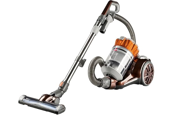 BISSELL Hard Floor Expert Multi-Cyclonic Bagless Canister Vacuum Cleaner, 9.2 Amp, Hard Floor Turbine Nozzle, Easy Empty Dirt
