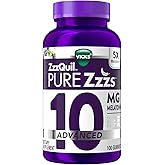 ZzzQuil Pure Zzzs Advanced Melatonin Gummies, Sleep Aid with Chamomile & Lavender for Adults Berry Flavored, 100 Count