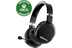 SteelSeries Arctis 1 Wireless Gaming Headset for Xbox – USB-C Wireless – Detachable ClearCast Microphone – for Xbox One and Series X, PS4/PS5, PC, Nintendo Switch and Lite, Android