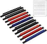 CASOMAN 10 pcs Screwdriver & Wrench Organizer Wall Mount view 2