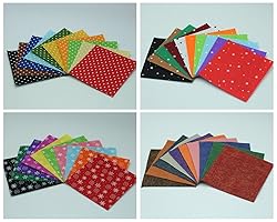 Life Glow DIY Polyester Patterned Felt Fabric
