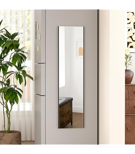 Amazon.com: brisafe Magnetic No Drilling NanoMirror Non-Glass Wall