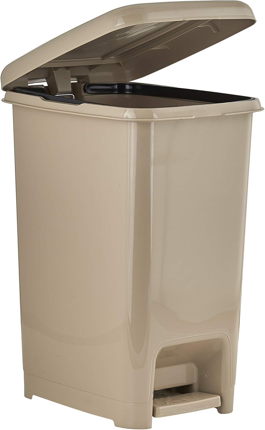 Superio Slim Pedal Trash Can 6.5 Gallon (26.5 QT) (Beige