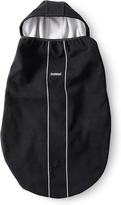 BabyBjörn Baby Carrier Cover Black Detachable Hood Windproof Water Resistant