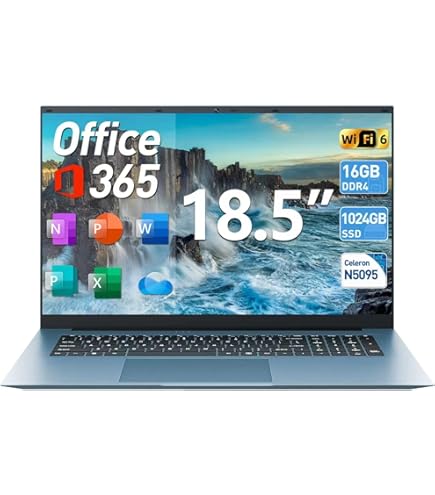 Amazon.com: SGIN Windows 11 Laptop, 18.5 Inch Laptops with 16GB