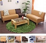 Eidoct Set of 4 Solid Wood Furniture Legs 10cm 4" Tapered with Pads M8 Screws view 6