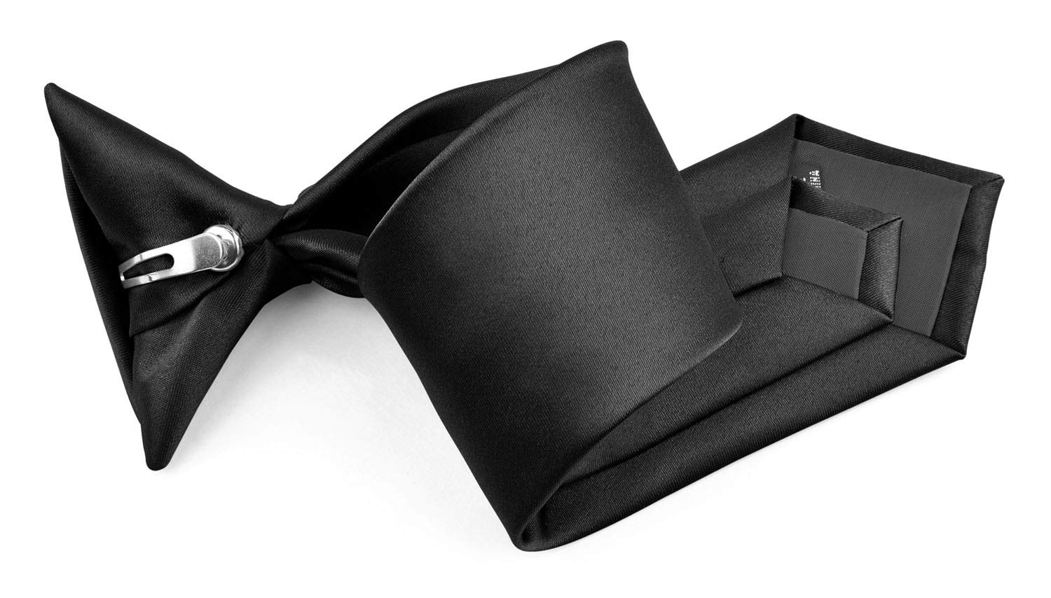 Soft Comfortable Solid Color Boy Ties | Pre-Tied Kids Tie | Clip On Tie | Boys Formal Wedding Graduation Uniform