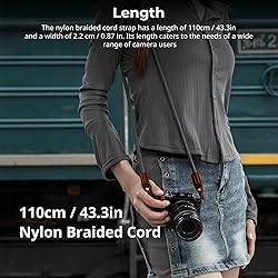 SMALLRIG Camera Neck Shoulder Strap, Adjustable