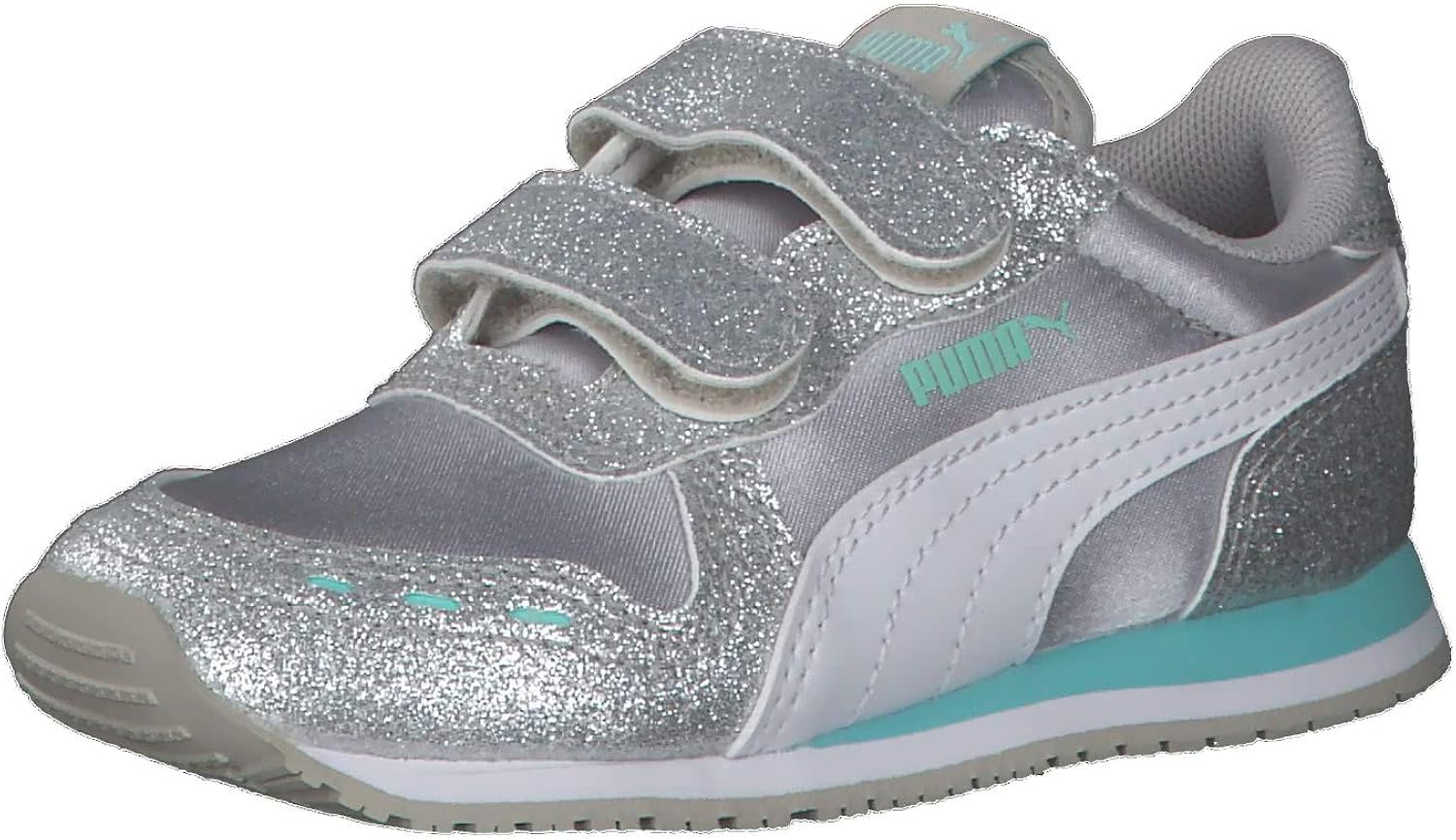 Baskets Mode Puma Cabana Racer Glitz V Inf Baskets Bebe Fille Chaussures Et Sacs Pvk Co In