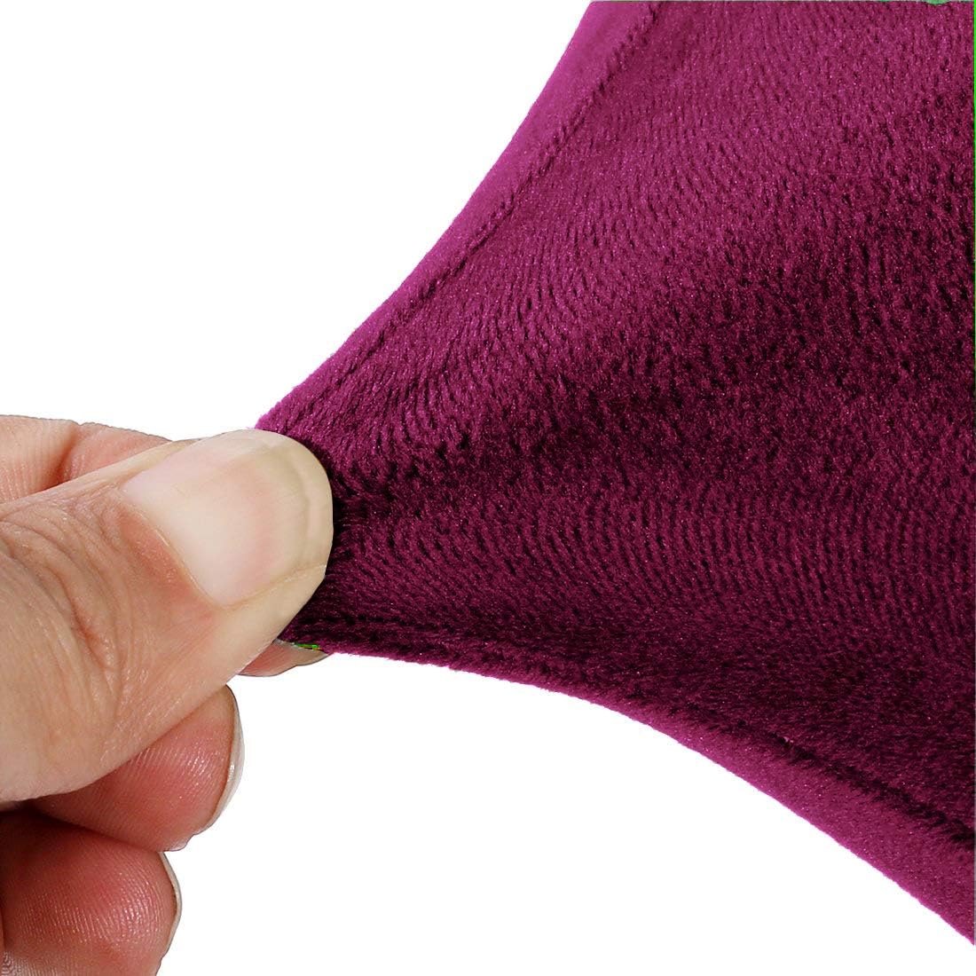 Ceremony Black, Set of 2 Banquet KELUINA Velvet Plush XL ...