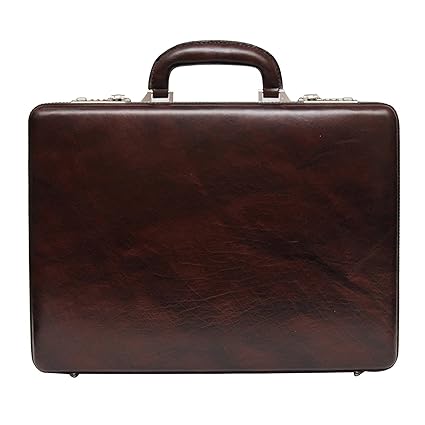 Zordan Leather Briefcase Bag Cum Office File Bag for Men Expandable Made in Pure Leather