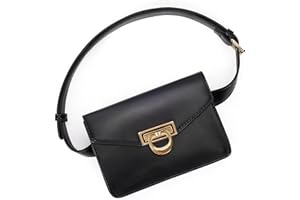 Fanny Pack for Women ECOSUSI PU Leather Belt Bag for Women Fashionable Waist Packs with Adjustable Strap Bum Bag for Travelin