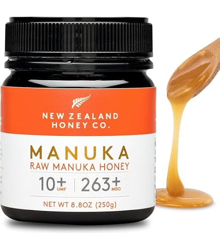 New Zealand Honey Co. Raw Manuka Honey UMF 15+ | MGO 514+, UMF