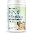 Fit & Lean Meal Shake, Fat Burning Meal Replacement, Protein, Fiber, Probiotics, Coffee Crumb Cake, 1lb, 10 Servings Per Container