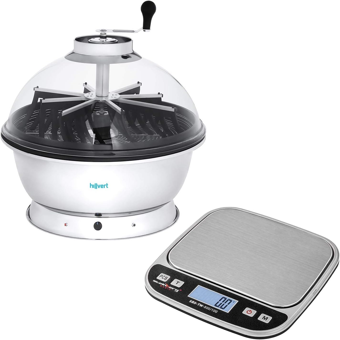 O 60 Cm 6 Lames O 23 6 30 W Rotation 2 000 U Min Balance 500 G 0 01 G Ecran Lcd Hillvert Machine A Manucurer Electrique Set Effeuilleuse Ht Howson 24te Leaf Trimmer Set 4 Outillage