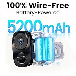 2025 Upgraded 2K Security Cameras Wireless