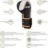 AQF Boxing Gloves Kids Adults Training Muay Thai 6oz-16oz Gold 4oz view 4