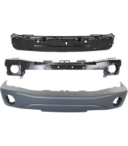 Front Lower Bumper Grille For 2014-2020 Dodge Durango (Without Adaptive Cruise) - Micro Rim, Black, Direct Replacement