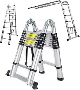 telescopic ladder 5m amazon