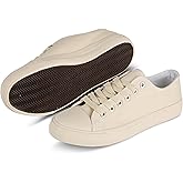 hello basics Canvas Shoes for Women Casual Low Top Sneakers Fashion Womens Tennis Shoes for Everyday Wear